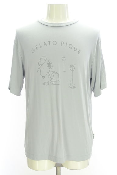 gelato pique（ジェラートピケ）の古着「GELATO PIQUE HOMME スヌーピーTシャツ（Ｔシャツ）」大画像１へ