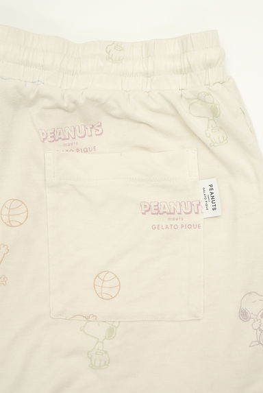 クリックで大画像表示 gelato pique(ジェラートピケ)の古着「GELATO PIQUE HOMME スヌーピーハーフパンツ(ショートパンツ・ハーフパンツ)」大画像4へ
