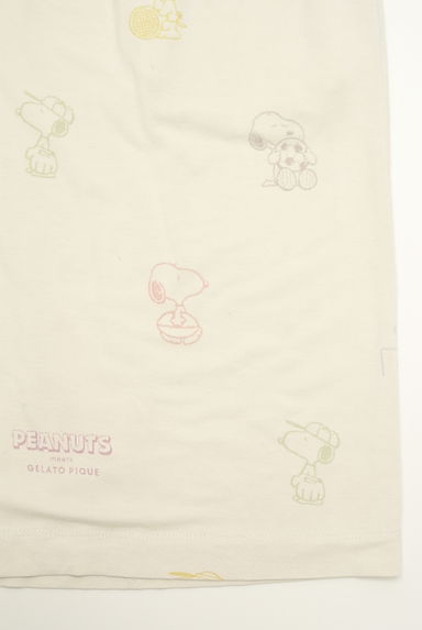 クリックで大画像表示 gelato pique(ジェラートピケ)の古着「GELATO PIQUE HOMME スヌーピーハーフパンツ(ショートパンツ・ハーフパンツ)」大画像5へ