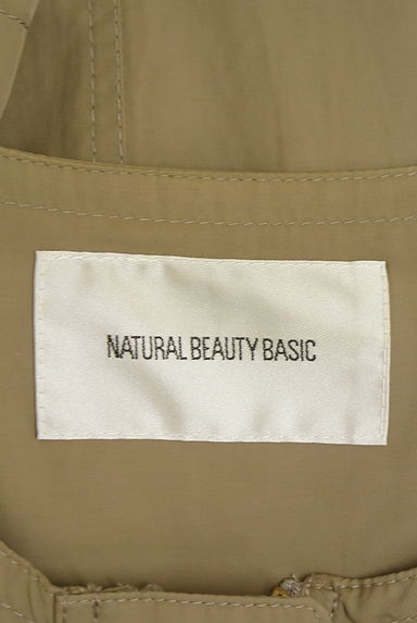 NATURAL BEAUTY BASIC（ナチュラルビューティベーシック）の古着「ノーカラーコート（コート）」大画像６へ