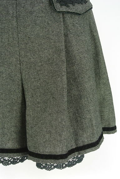 axes femme（アクシーズファム）の古着「裾レースタックフレアショートパンツ（ショートパンツ・ハーフパンツ）」大画像５へ