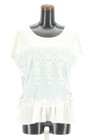 axes femme 裾フリル刺繍レースカットソーの買取実績