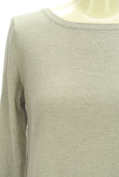INDIVI（インディヴィ）の古着「バックレースニット（ニット）」大画像４へ