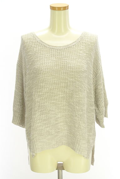 COUP DE CHANCE（クードシャンス）の古着「オーバーサイズ透かし編みラメニット（ニット）」大画像１へ