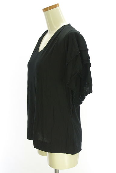 UNTITLED（アンタイトル）の古着「ダブルラッフルスリーブカットソー（カットソー・プルオーバー）」大画像３へ