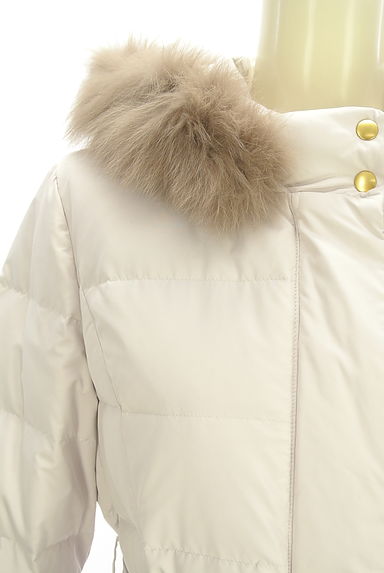 PROPORTION BODY DRESSING（プロポーションボディドレッシング）の古着「ファーフードロングダウンコート（ダウンジャケット・ダウンコート）」大画像４へ