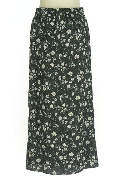 クリックで大画像表示 PROPORTION BODY DRESSING(プロポーションボディドレッシング)の古着「サイドギャザードレープロングスカート(ロングスカート・マキシスカート)」大画像2へ