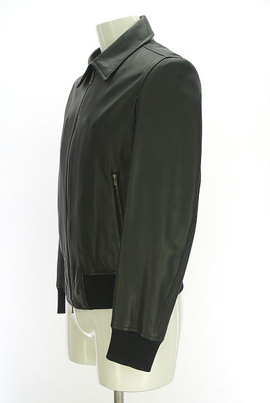 COMME CA MEN（コムサメン）の古着「ダブルジップレザージャケット（ジャケット）」大画像３へ