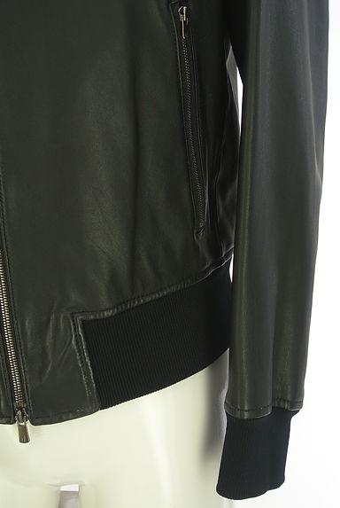 COMME CA MEN（コムサメン）の古着「ダブルジップレザージャケット（ジャケット）」大画像５へ