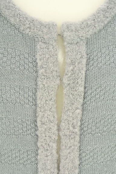 ROPE（ロペ）の古着「ファー切替ニットカーディガン（カーディガン・ボレロ）」大画像４へ