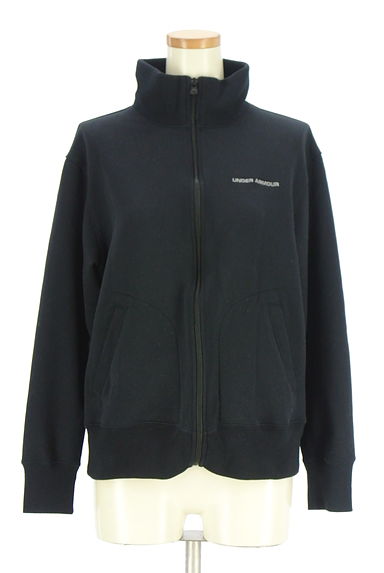 UNDER ARMOUR（アンダーアーマー）の古着「スタンドネックジップスウェット（カーディガン・ボレロ）」大画像１へ