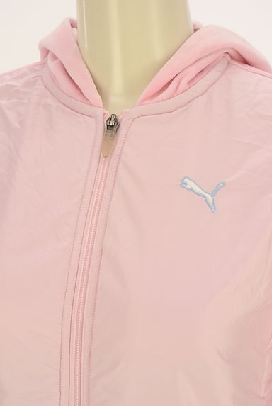 PUMA（プーマ）の古着「ダブルジップベロアパーカー（ジャージトップス）」大画像４へ