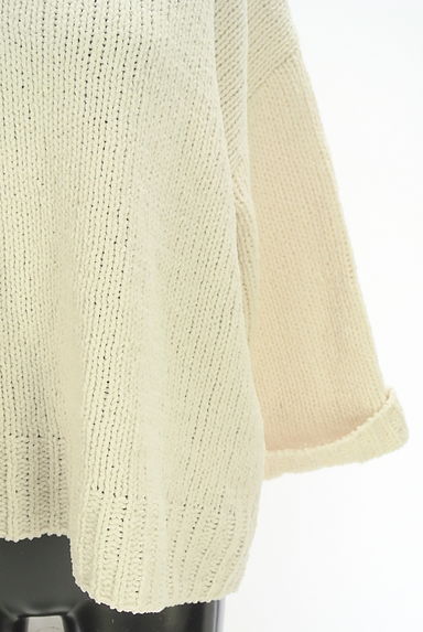 studio CLIP（スタディオクリップ）の古着「Vネックローゲージニットトップス（ニット）」大画像５へ