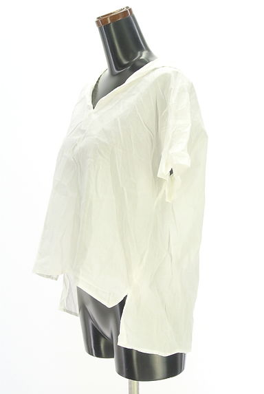 クリックで大画像表示 Samansa Mos2(サマンサモスモス)の古着「セーラー襟半袖カットソー(カットソー・プルオーバー)」大画像3へ