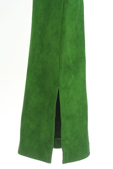 JEANASiS（ジーナシス）の古着「バックスリットスウェートフレアパンツ（パンツ）」大画像５へ