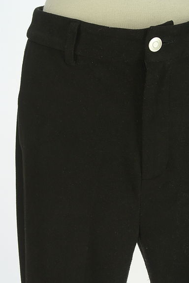 JEANASiS（ジーナシス）の古着「バックスリットスウェードフレアパンツ（パンツ）」大画像４へ