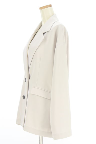 クリックで大画像表示 JEANASiS(ジーナシス)の古着「ビッグシルエットテーラードジャケット(ジャケット)」大画像3へ