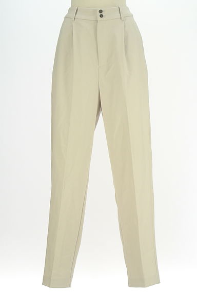 JEANASiS（ジーナシス）の古着「センタープレステーパードパンツ（パンツ）」大画像１へ