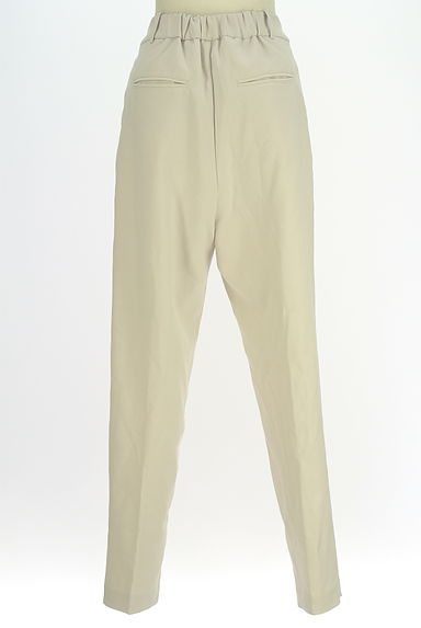 JEANASiS（ジーナシス）の古着「センタープレステーパードパンツ（パンツ）」大画像２へ