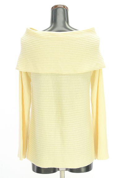 Plage（プラージュ）の古着「オフタートルリブニットトップス（ニット）」大画像２へ