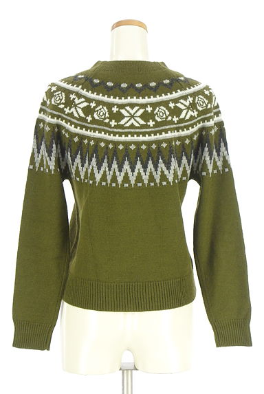 クリックで大画像表示 URBAN RESEARCH(アーバンリサーチ)の古着「フェアアイル柄ニットトップス(ニット)」大画像2へ