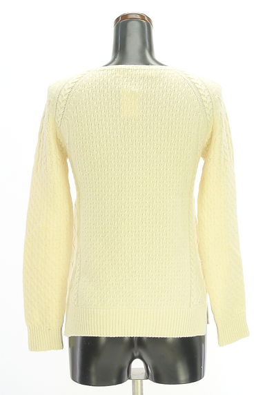 GREED INTERNATIONAL（グリードインターナショナル）の古着「ケーブル編みニットトップス（ニット）」大画像２へ