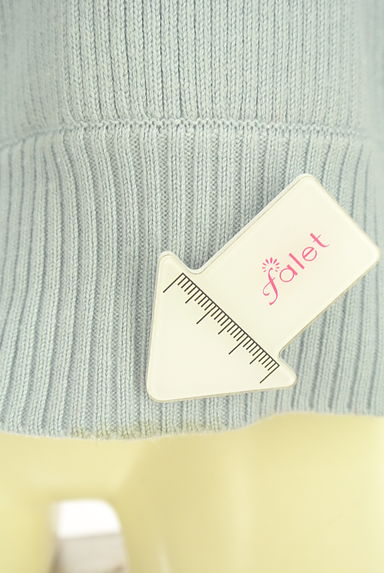 ADAM ET ROPE（アダムエロペ）の古着「リブチェンジタートルネックリブニットトップス（ニット）」大画像５へ