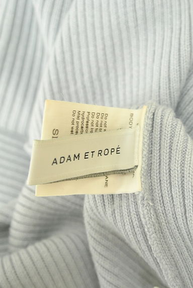 ADAM ET ROPE（アダムエロペ）の古着「リブチェンジタートルネックリブニットトップス（ニット）」大画像６へ