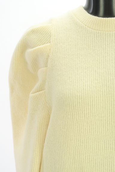 yori（ヨリ）の古着「パワーショルダーモックネックニットトップス（ニット）」大画像４へ