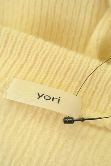 yori（ヨリ）の古着「パワーショルダーモックネックニットトップス（ニット）」大画像６へ