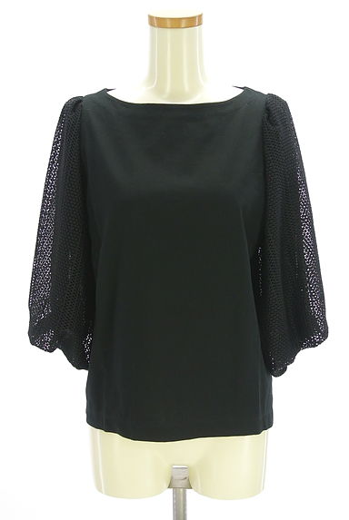 ROPE（ロペ）の古着「袖レース切替カットソー（カットソー・プルオーバー）」大画像１へ