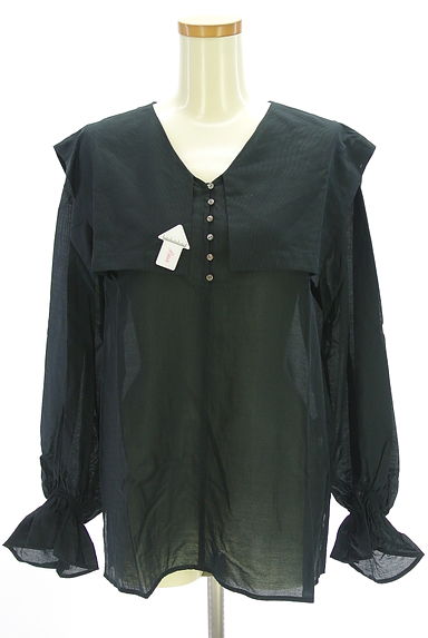 ROPE（ロペ）の古着「セーラー襟カットソー（カットソー・プルオーバー）」大画像４へ