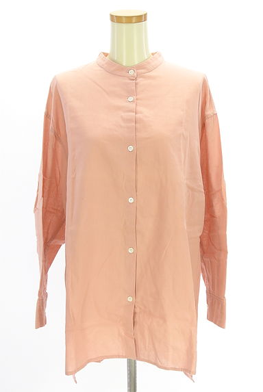 クリックで大画像表示 ROPE(ロペ)の古着「バンドカラーシャツ(カジュアルシャツ)」大画像1へ