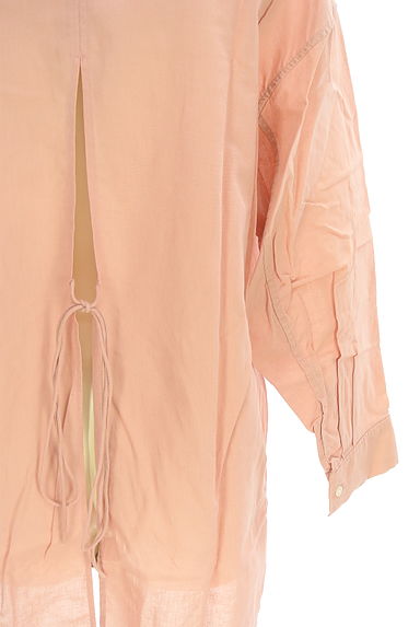 クリックで大画像表示 ROPE(ロペ)の古着「バンドカラーシャツ(カジュアルシャツ)」大画像5へ