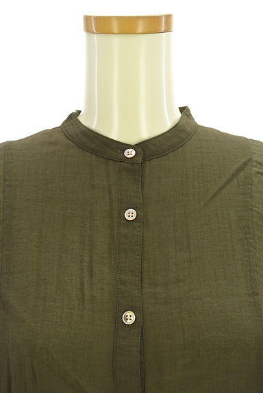 ROPE（ロペ）の古着「バンドカラードルマンブラウス（カジュアルシャツ）」大画像５へ