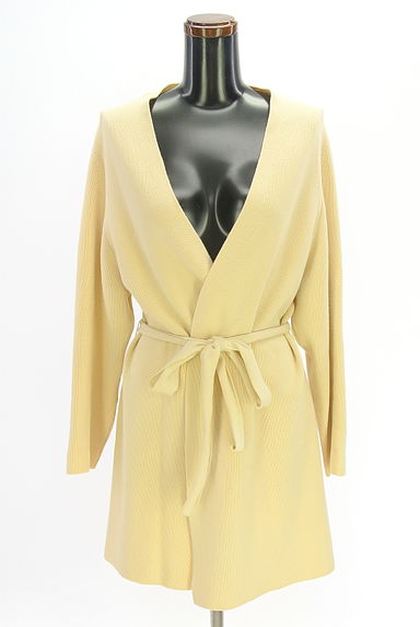 クリックで大画像表示 ROPE(ロペ)の古着「ガウンフォルムニットカーディガン(カーディガン・ボレロ)」大画像1へ