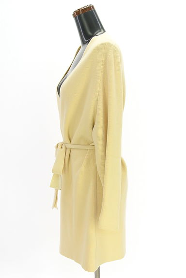 クリックで大画像表示 ROPE(ロペ)の古着「ガウンフォルムニットカーディガン(カーディガン・ボレロ)」大画像3へ