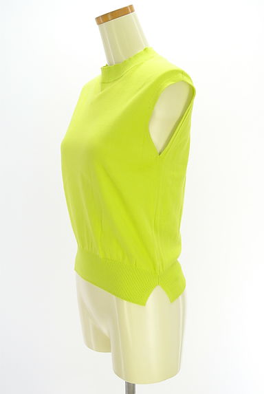 ROPE（ロペ）の古着「ノースリモックネックニットトップス（ニット）」大画像３へ