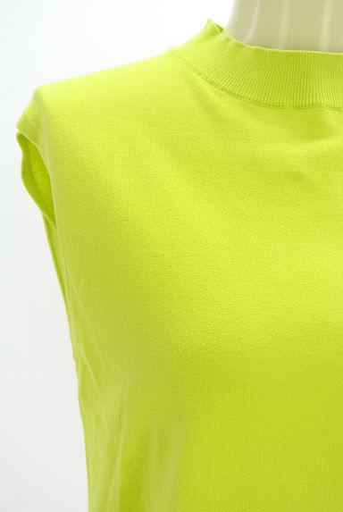 ROPE（ロペ）の古着「ノースリモックネックニットトップス（ニット）」大画像４へ