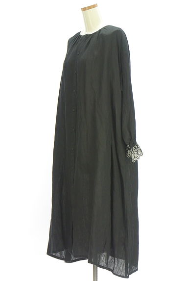 Samansa Mos2（サマンサモスモス）の古着「kazumi×Samansa Mos2 ロングシャツワンピ（ワンピース・チュニック）」大画像３へ