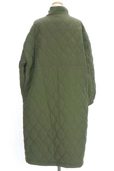 Samansa Mos2（サマンサモスモス）の古着「キルティングロングコート（コート）」大画像２へ