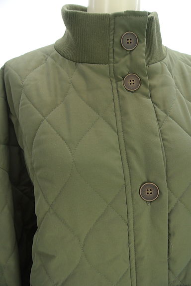 Samansa Mos2（サマンサモスモス）の古着「キルティングロングコート（コート）」大画像４へ