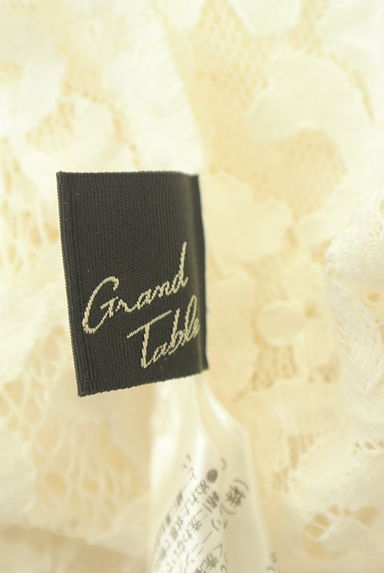 GRAND TABLE（グランターブル）の古着「総レーストップス（ニット）」大画像６へ