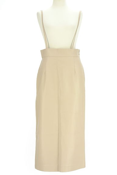 FENNEL（フェンネル）の古着「エコレザーサロペットロングスカート（オーバーオール・サロペット）」大画像１へ