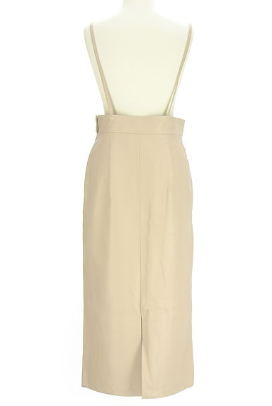 FENNEL（フェンネル）の古着「エコレザーサロペットロングスカート（オーバーオール・サロペット）」大画像２へ