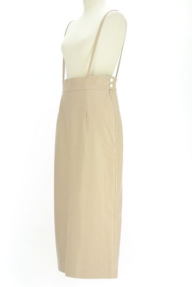 FENNEL（フェンネル）の古着「エコレザーサロペットロングスカート（オーバーオール・サロペット）」大画像３へ