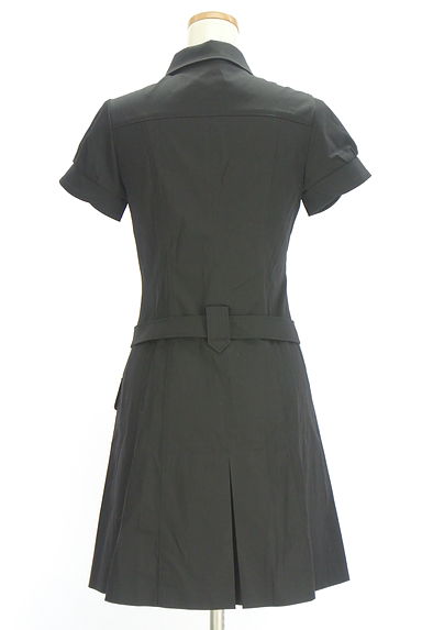 クリックで大画像表示 SCOT CLUB(スコットクラブ)の古着「ベルト付き膝上ストレッチワンピース(ワンピース・チュニック)」大画像2へ