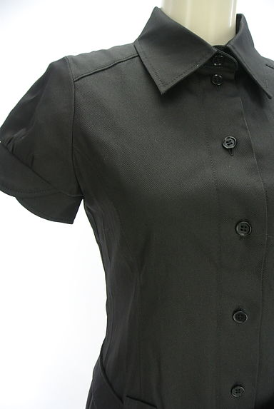 クリックで大画像表示 SCOT CLUB(スコットクラブ)の古着「ベルト付き膝上ストレッチワンピース(ワンピース・チュニック)」大画像4へ