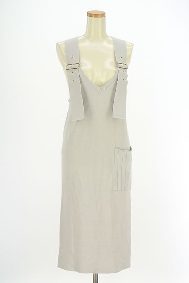 SCOT CLUB（スコットクラブ）の古着「ニットサロペットワンピース（キャミワンピース）」大画像１へ