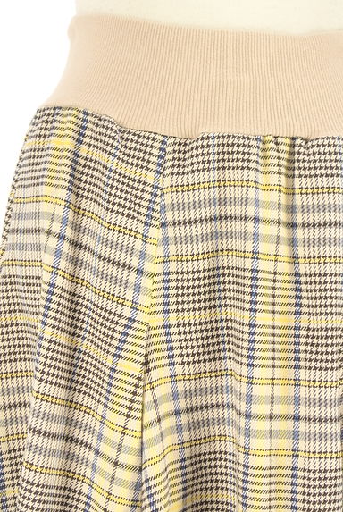 FENNEL（フェンネル）の古着「チェック柄ボリュームフレアロングスカート（ロングスカート・マキシスカート）」大画像４へ